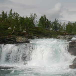 Neznámý norský potok kousek od horní Jori