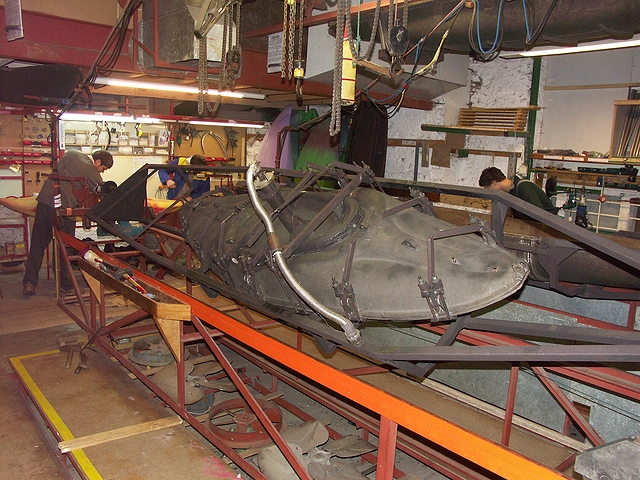 Když loď, tak jedině na kopci!