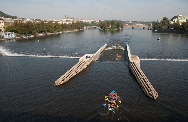 Napříč Prahou – přes tři jezy
