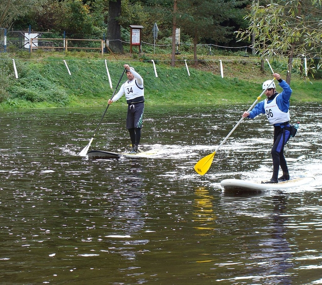 Krumlovský Maraton 2011 na SUPovi
