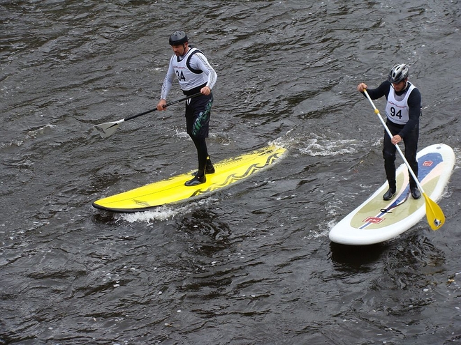 Krumlovský Maraton 2011 na SUPovi