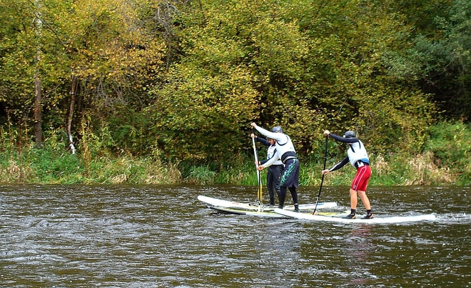 Krumlovský Maraton 2011 na SUPovi