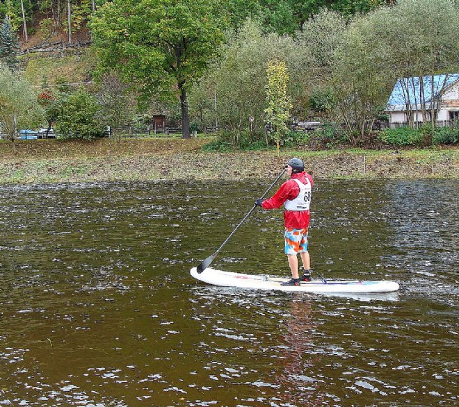 Krumlovský Maraton 2011 na SUPovi