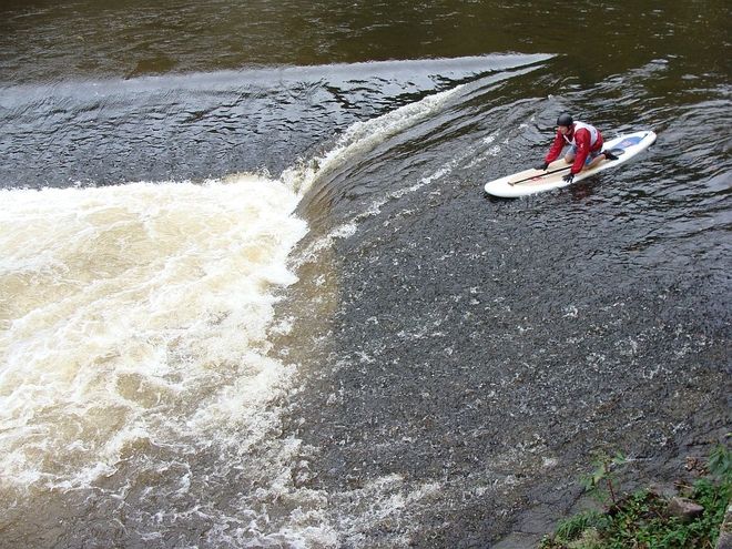 Krumlovský Maraton 2011 na SUPovi