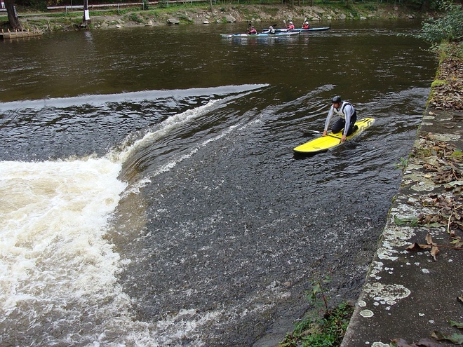 Krumlovský Maraton 2011 na SUPovi