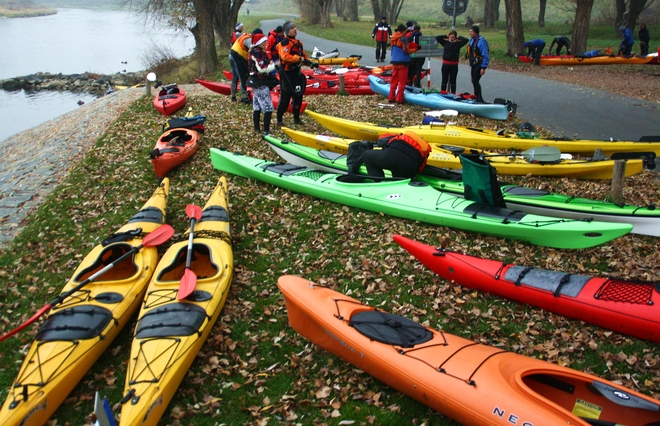 Na seakajaku z Prahy do Mělníka