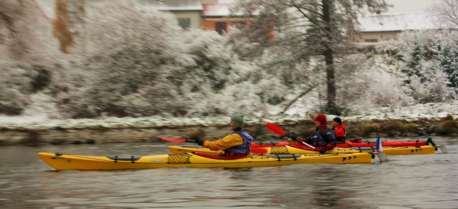 Na seakajaku z Prahy do Mělníka