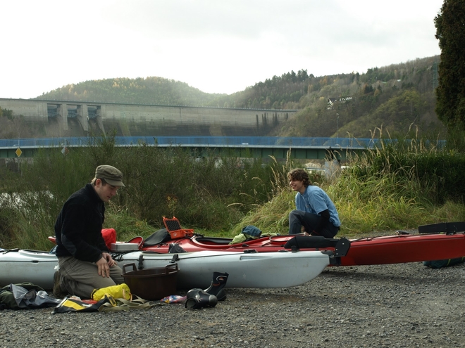 Listopadový seekajaking