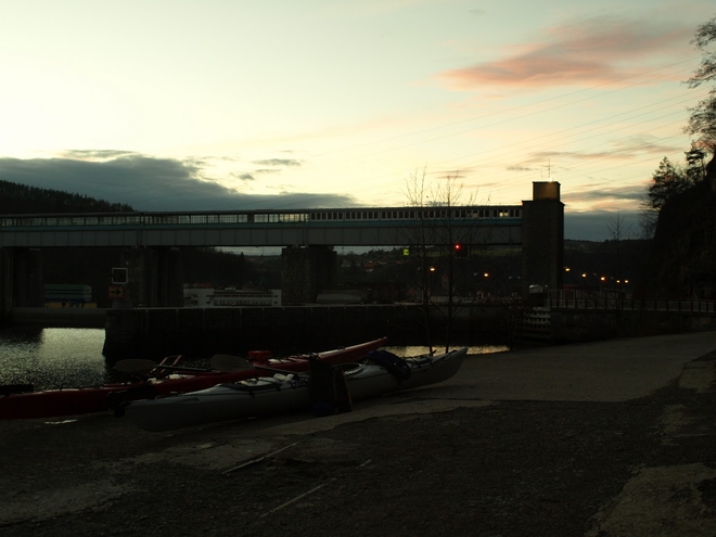 Listopadový seekajaking