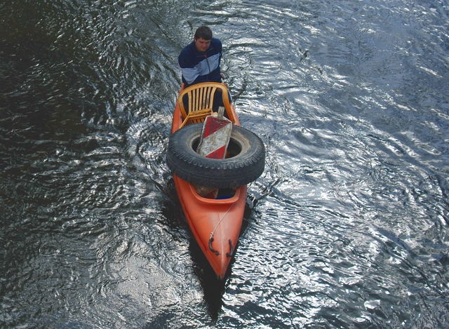 Čištění a otevírání  Chrudimky 2012