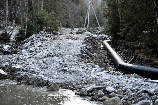 Ukrajinské Karpaty proti trubám!