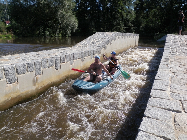 Svatý Vojtěch, patron vodáků, Ohře 2011