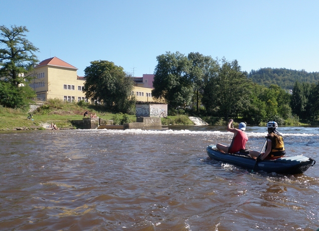 Svatý Vojtěch, patron vodáků, Ohře 2011