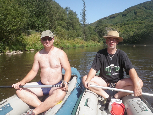 Svatý Vojtěch, patron vodáků, Ohře 2011