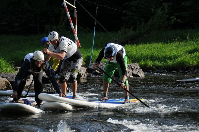 SUP závod na Paraplíčku