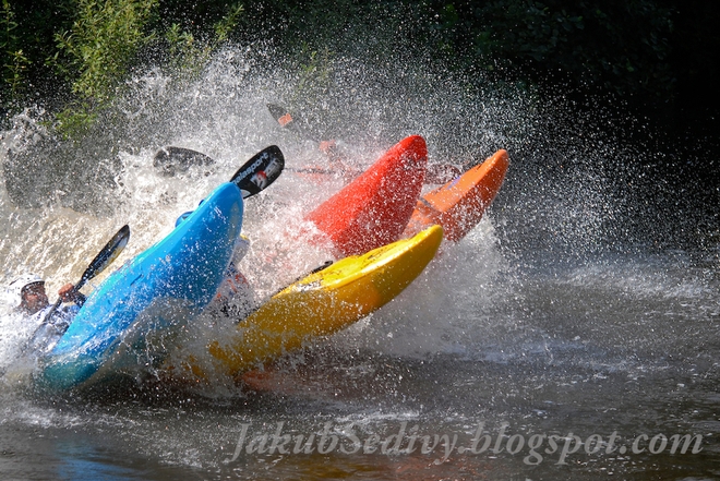 Čertovy proudy budou hostit Mistrovství Evropy v extrémním kayakingu
