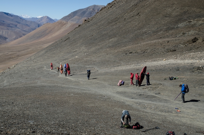 Kajman o expedici Langu Khola