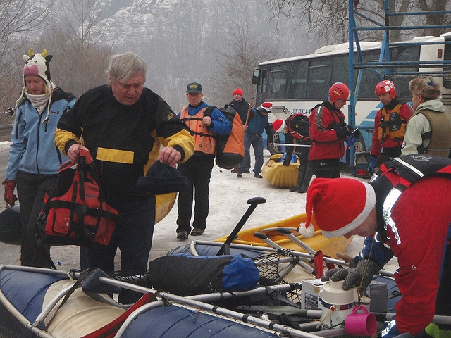 Vánoční Sázava tradičně netradiční…