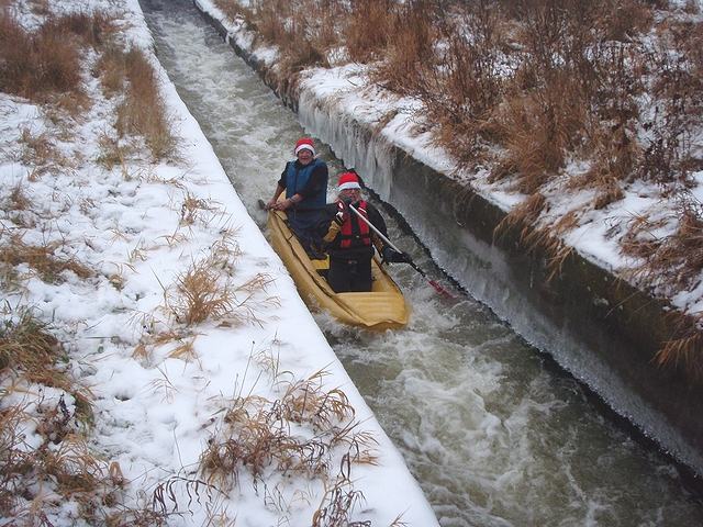 Vánoční Sázava tradičně netradiční…