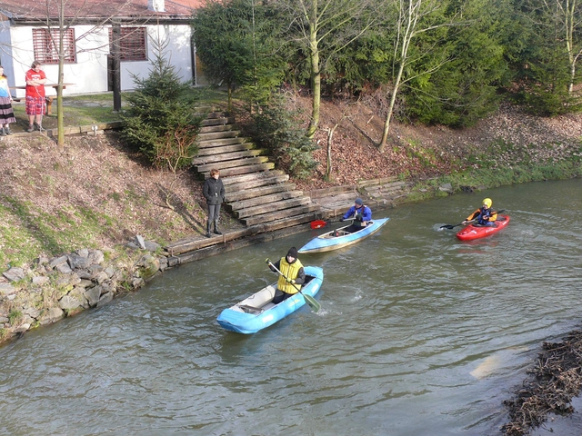 Silvestrovská plavba po Doubravě
