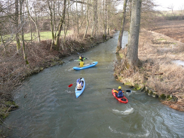 Silvestrovská plavba po Doubravě