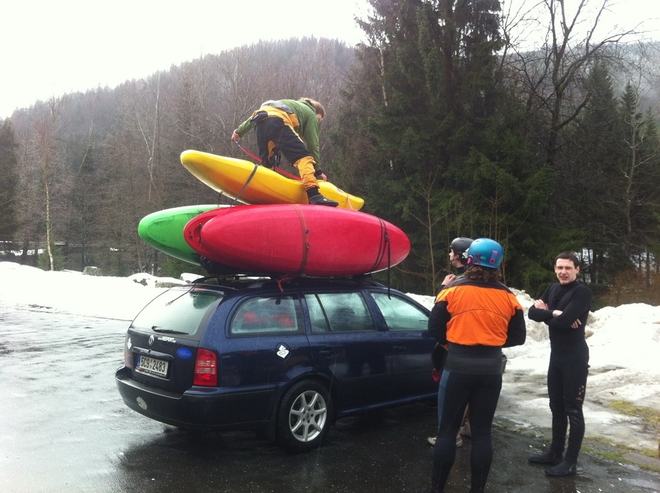 Jarní Jizerky v zimě