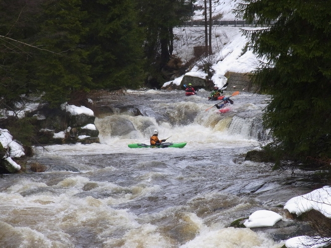 Jarní Jizerky v zimě
