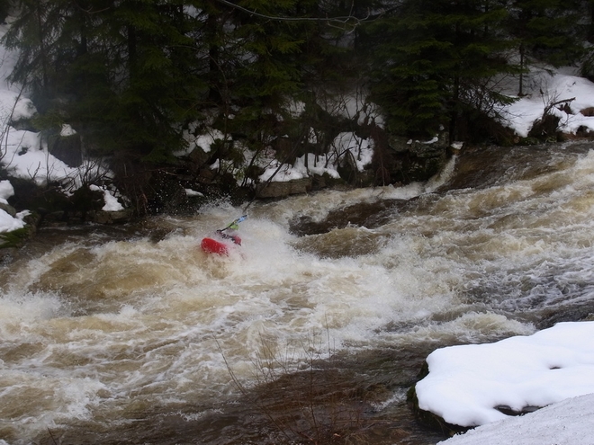 Jarní Jizerky v zimě