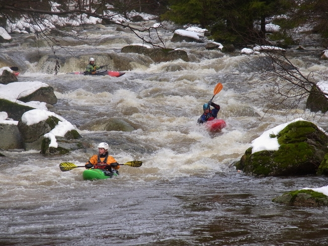 Jarní Jizerky v zimě