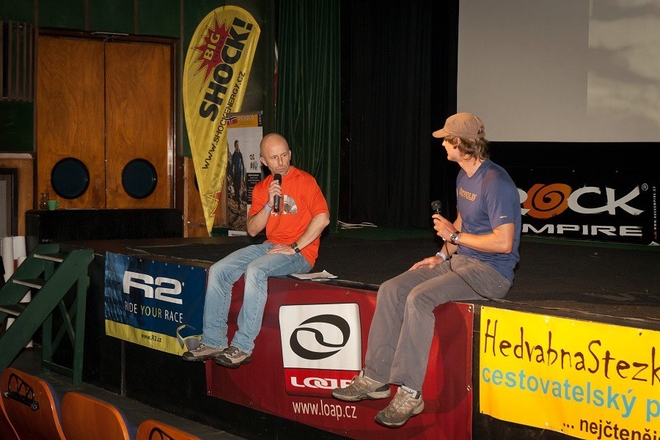 Kajman přednáší o Langu Khola