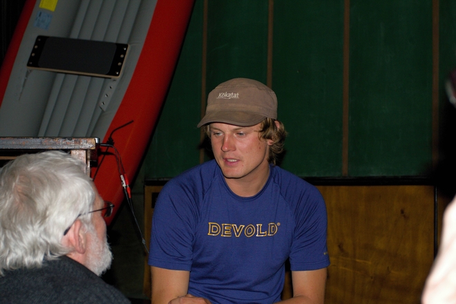 Kajman přednáší o Langu Khola