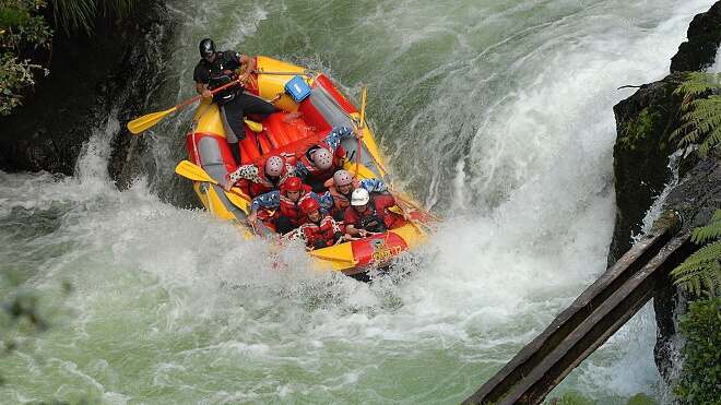 Skok na řece Kaituna