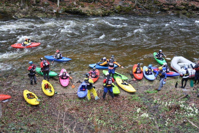 Kayak cross Kamenice 2013