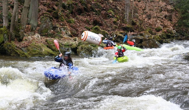 Kayak cross Kamenice 2013