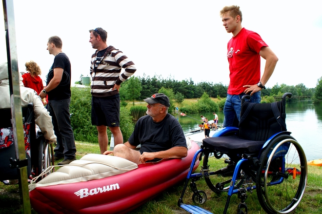 Pádlování s centrem Paraple