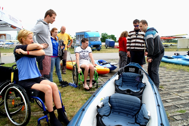 Pádlování s centrem Paraple