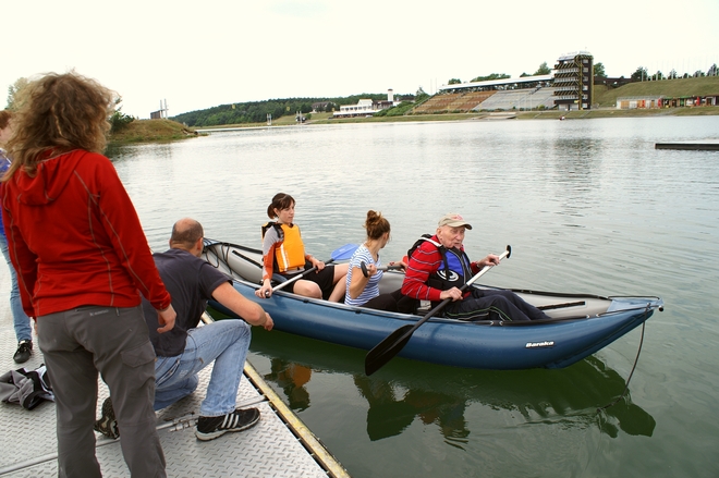Pádlování s centrem Paraple