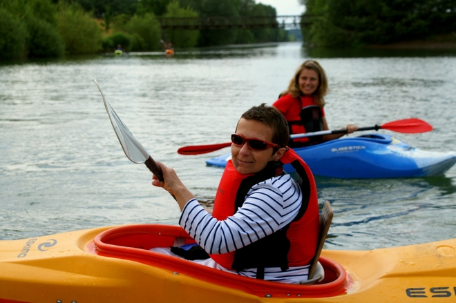 Pádlování s centrem Paraple