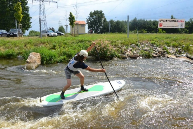 Mistrovství ČR v paddle-boardingu na divoké vodě 2013