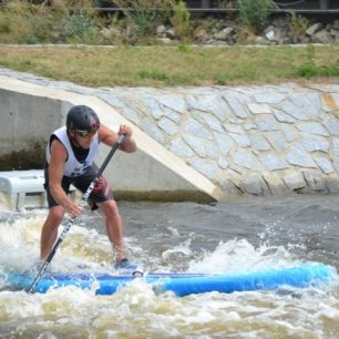 Mistrovství ČR v paddle-boardingu na divoké vodě 2013