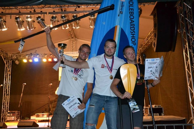 Mistrovství ČR v paddle-boardingu na divoké vodě 2013
