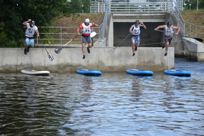 Mistrovství ČR v paddle-boardingu na divoké vodě 2013