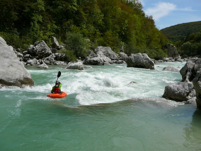 Smaragdová kráska - Soča