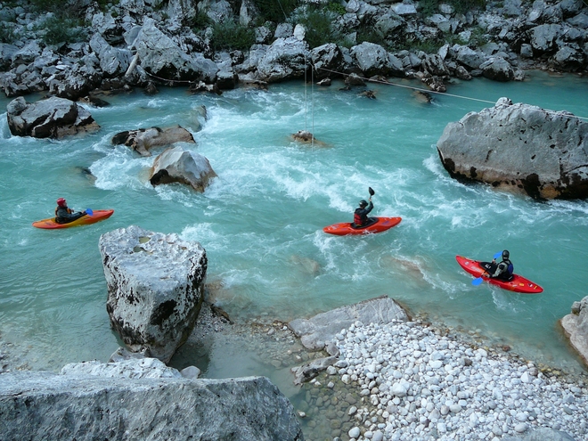 Smaragdová kráska - Soča