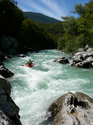 Smaragdová kráska - Soča