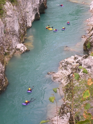 Smaragdová kráska - Soča
