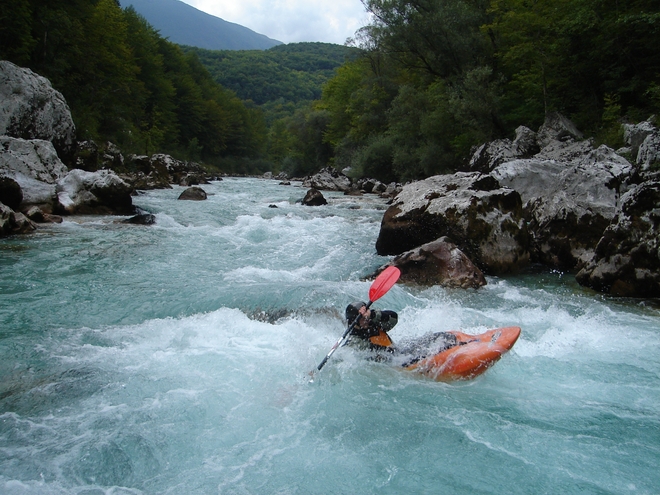 Smaragdová kráska - Soča