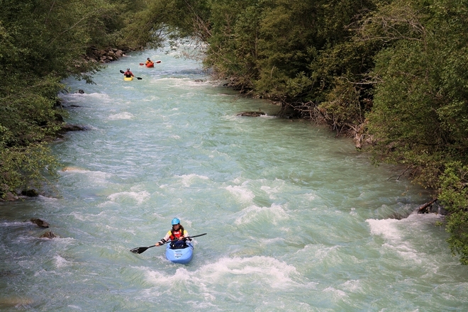 Divoký letní víkend v údolí Iselu