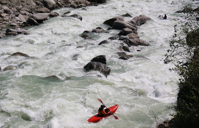 Divoký letní víkend v údolí Iselu