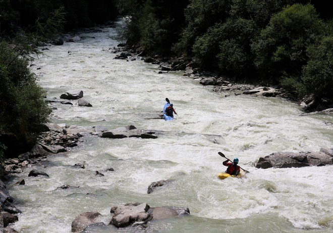Divoký letní víkend v údolí Iselu